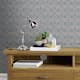 Tapet Laura Ashley Margam Newport Blå 118489