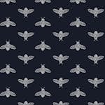 Fototapet Joules Block Print Bee French Navy 10mx52 cm