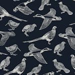 Tapet Joules Hunting Birds French Navy