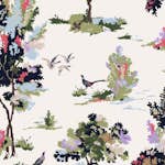 Tapet Joules Woodland Scene Dawn Grey