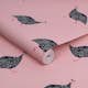 Tapet Joules Guinea Fowl Blush Pink