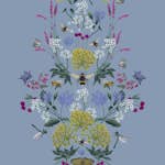 Tapet Joules Perfect Pollinators Haze Blue