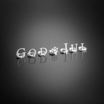 Dekorationsbokstäver Gnosjö Konstsmide God Jul