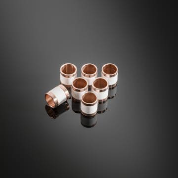 Dekorationshylsor Gnosjö Konstsmide Läder 7 st