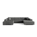 Hörnsoffa Scandinavian Choice Ventolia Bäddsoffa med dubbeldivan U-Formad