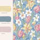 Tapet Laura Ashley Tulips China Blå 119847