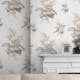 Tapet Laura Ashley Narberth Dove 119850 EasyUp, Mönstrad Grå
