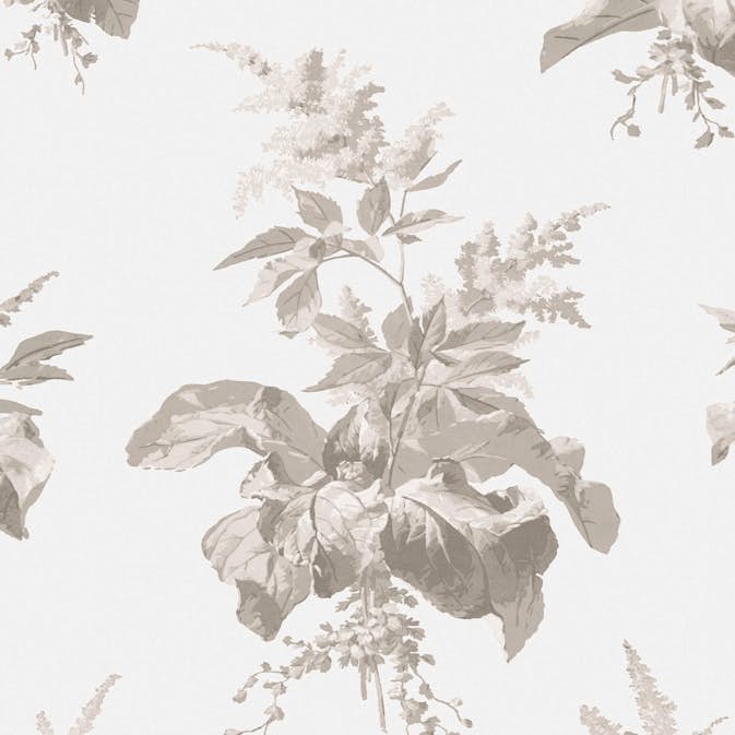 Tapet Laura Ashley Narberth Dove 119850 EasyUp, Mönstrad Grå