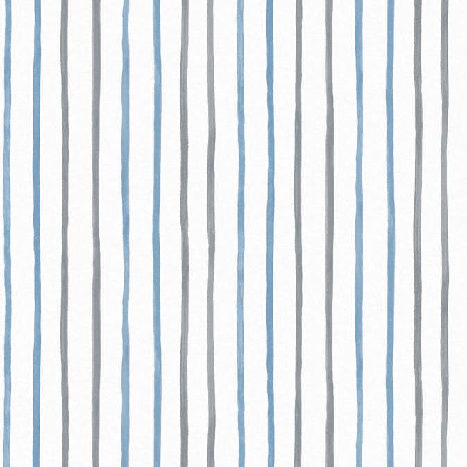 Tapet Laura Ashley Painterly Stripe Blå 119863