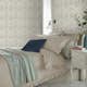 Tapet Laura Ashley Foscot Damask Pale Ochre Gul 121070
