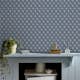 Tapet Laura Ashley Vitbrook Dusky Seaspray Blå 121071