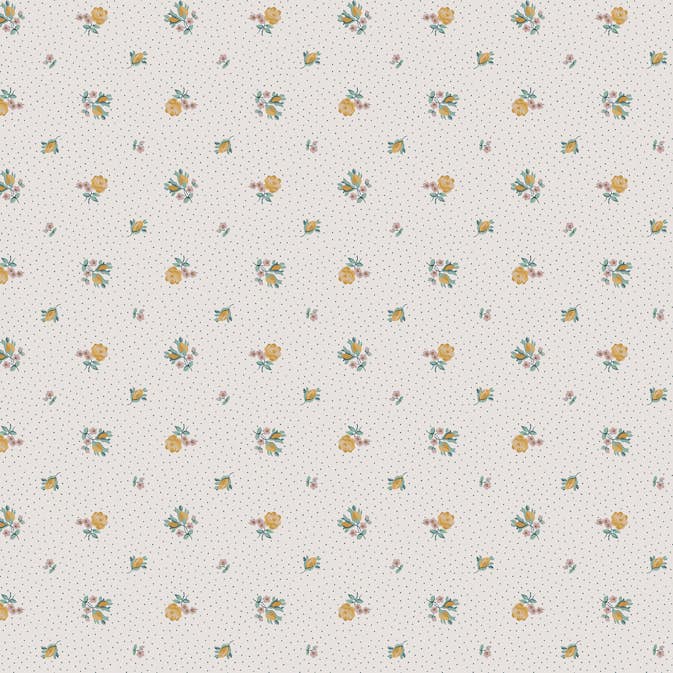 Tapet Laura Ashley Claudia’s Friend Pale Ochre Gul 121084