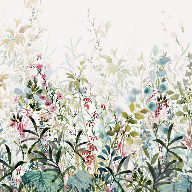 Fototapet Laura Ashley Pointon Fields Flerfärgad 121098