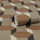 Tapet Sublime Vintage Geometriskmetrics Brun 121138