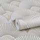 Tapet Sublime Art Deco Naturel 121146 EasyUp, Mönstrad Vit