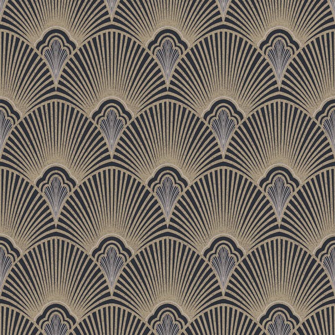 Tapet Sublime Art Deco Svart/guld 121151