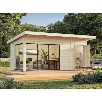 Stuga Palmako Andrea 15,9 m² Slide Plus (inv. 15,2 m²)