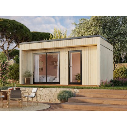 Trädgårdshus Palmako Johanna 19 m² (inv. 16,6 m² )