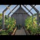 Växthus Palmako Emilia 10,2 m² (inv. 5,4+4,0 m²)