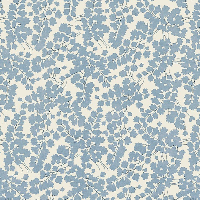 Tapet Laura Ashley Cariad Spray Newport Blå 122743