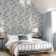 Tapet Laura Ashley Pickworth Posy Pale Seaspray Blå 122747