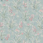 Tapet Laura Ashley Mosedale Posy Dark Duck Egg Blå 122751