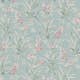 Tapet Laura Ashley Mosedale Posy Dark Duck Egg Blå 122751