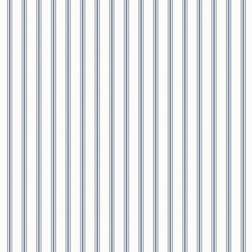 Tapet Laura Ashley Farnworth Stripe Smoke Blå 122752