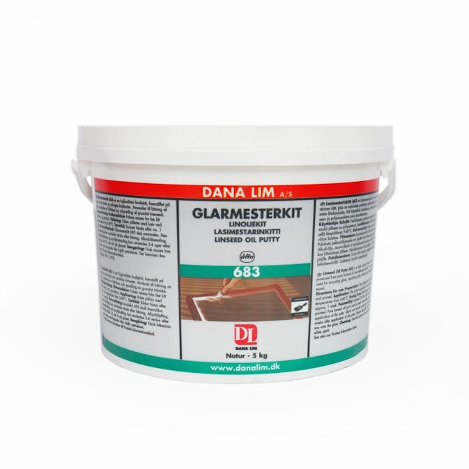 Glasmästarkitt Illbruck Dana Linolja 683 5kg