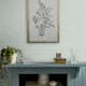 Tapet Laura Ashley Brindley Duck Egg Blå 122756