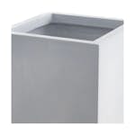 Kruka Lyfco Fyrkantig Hög Ljusgrå