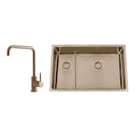 Disklåda Nordic Tech Titan 73 KHX Nickel med Köksblandare Steel Square