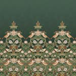 Fototapet William Morris At Home Strawberry Thief Green