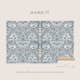 Fototapet William Morris At Home African Marigold Blue