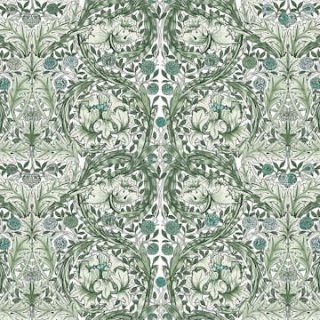 Fototapet William Morris At Home African Marigold Green