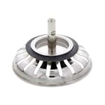 Korgventil Blanco Tillbehör Diskho Krom 18-håls med Tapp Ø79 mm