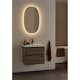 Spegel Hafa Ellipse LED 500x850