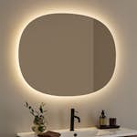 Spegel Hafa Ellipse LED 1000x750