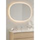Spegel Hafa Ellipse LED 1000x750