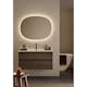Spegel Hafa Ellipse LED 1000x750