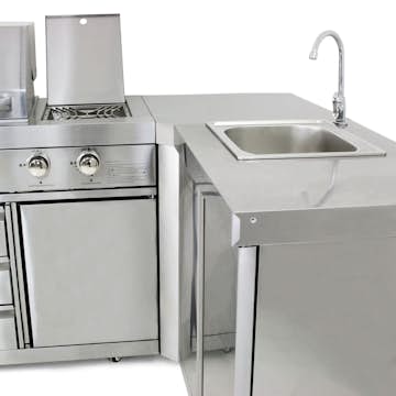 Hörnmodul Metalcraft Till Utekök