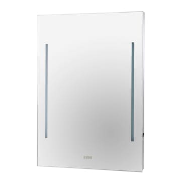 Badrumsspegel Bemeta LED Med Klocka