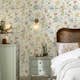 Tapet Laura Ashley Poppy Meadow Mångfärgad