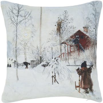 Kuddfodral Svanefors Carl Larsson Grå