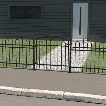 Staket Skotte Garden Tidlös 200x90 cm