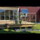 Hörnstolpe Skotte Garden Utsikt