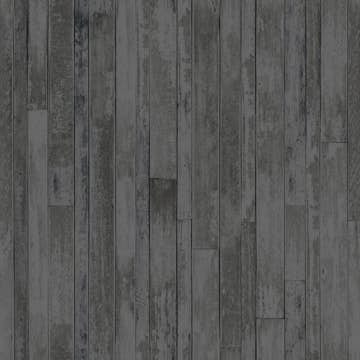 Tapet ESTAhome Vintage Träplankor Svart/Brunt