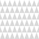Tapet ESTAhome Grafiska Geometriska Trianglar Ljusgrå/Matt Vit