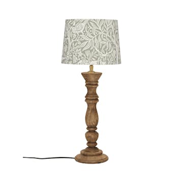 Bordsslampa PR Home Lodge Lampfot i Trä med Lampskärm