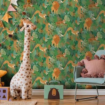 Tapet Holden Dream Catcher Animal Kingdom Green 13071